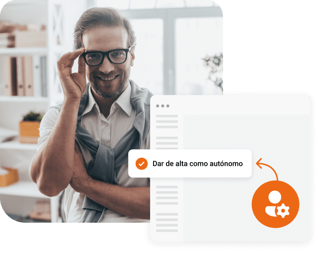 Comienza hoy mismo tu andadura como autónomo/a, es muy sencillo con tugesto Darse de alta de autónomo es muy sencillo y gratis, ¡empieza ya!