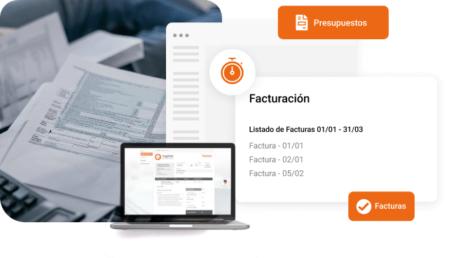 Crea facturas y presupuestos de forma sencilla con nuestro programa tugesto, programa facturación online para tu empresa