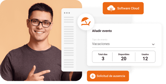 ¡Solicita y gestiona tus vacaciones con nuestro software! Software gestor de vacaciones para los empleados de tu negocio