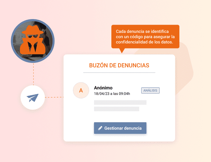 El programa canal de denuncias de tugesto garantiza el anonimato del denunciante en todo momento El programa canal de denuncias de tugesto es totalmente anónimo. ¡Cumple con la legislación en tu empresa!